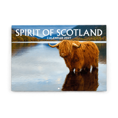 Spirit of Scotland 2027 Wall Calendar