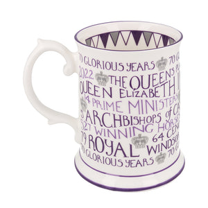 Susan Rose China: Platinum Jubilee 1-Pint Tankard