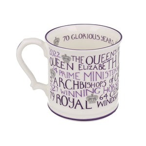 Susan Rose China: Platinum Jubilee Mug
