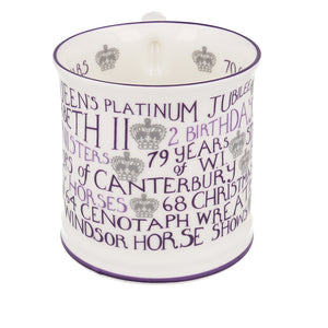 Susan Rose China: Platinum Jubilee Mug