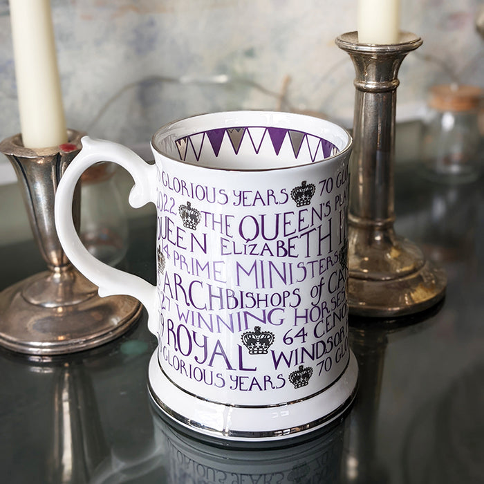 Susan Rose China: Platinum Jubilee Numbered Limited Edition 1-Pint Tankard