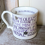 Load image into Gallery viewer, Susan Rose China: Platinum Jubilee Numbered Limited Edition Mug
